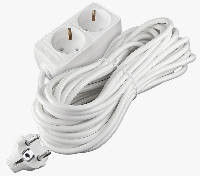 Удлинитель Союз 2х10м с заземл. 16А ПВС 481S-6210