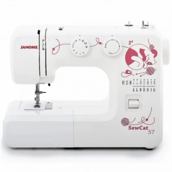 JANOME SewCat 57 фото в  интернет магазине liniyatoka.ru